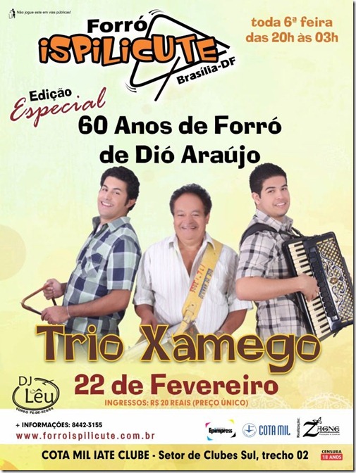 Forr� Ispilicute - Trio Xamego