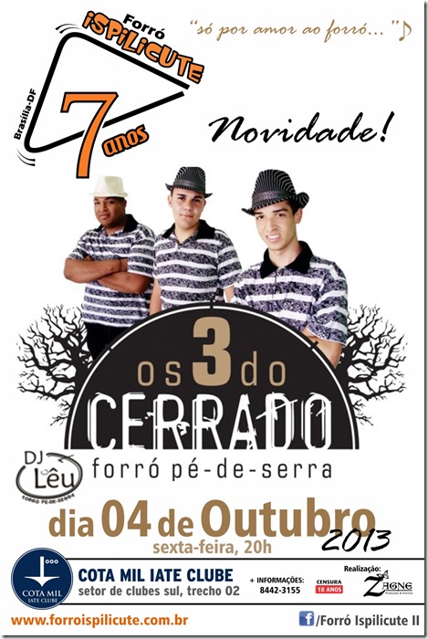 Forr� Ispilicute - Forr� Ispilicute - Os 3 do cerrado